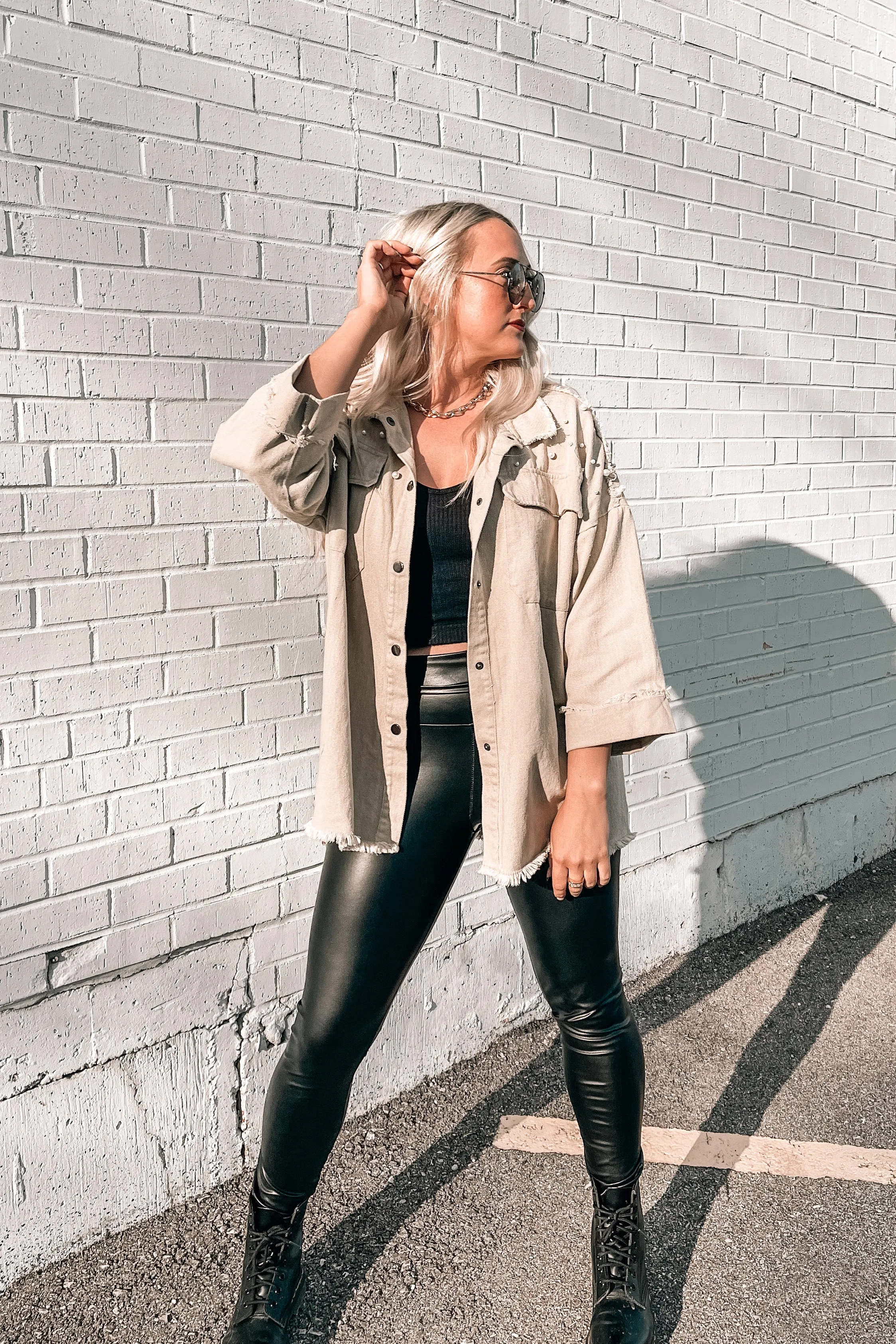 Saturn Pearl Studded Denim Jacket