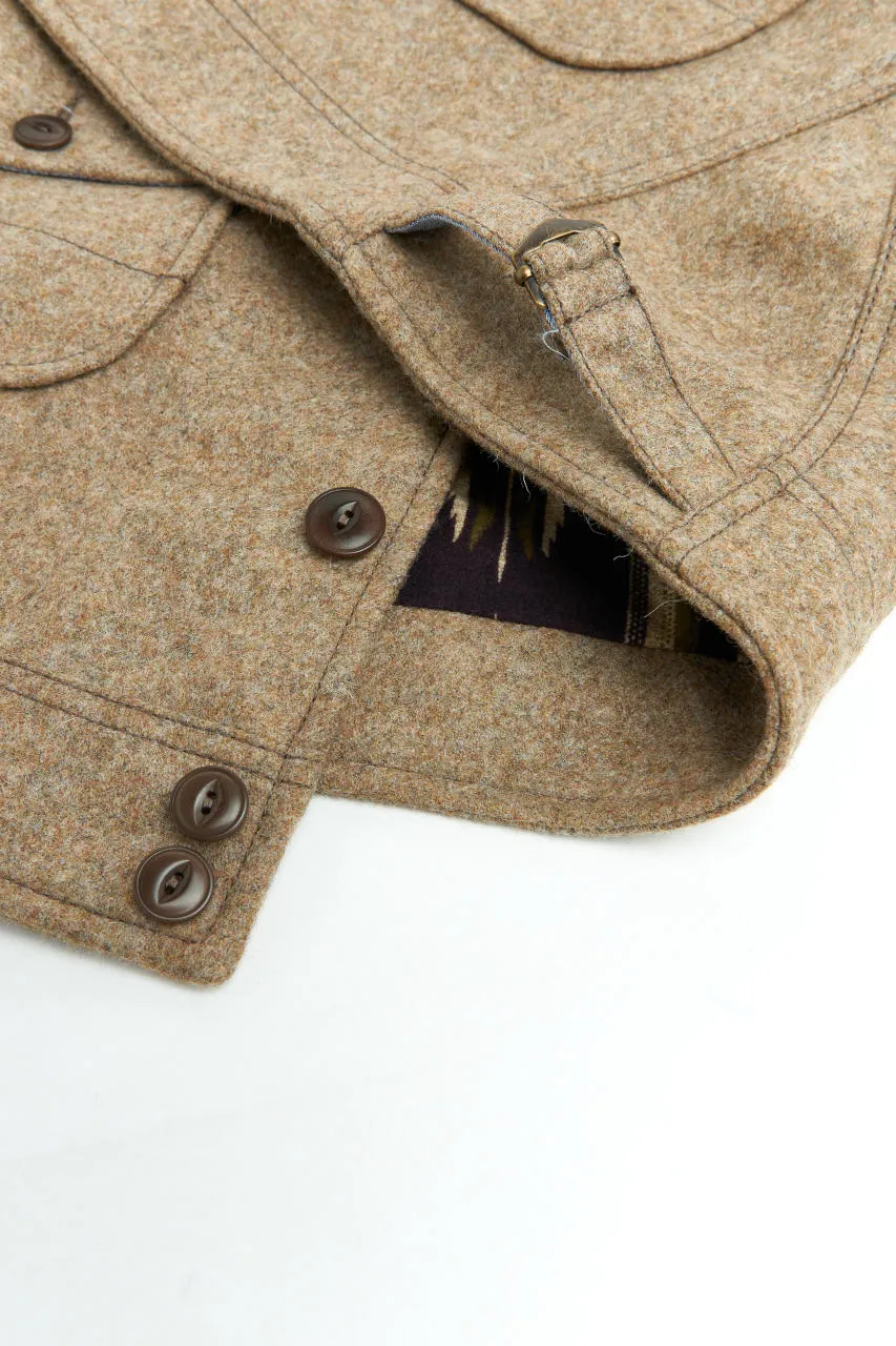Scarti Lab Cossack Jacket 707F-SE430 Melton Wool Sand