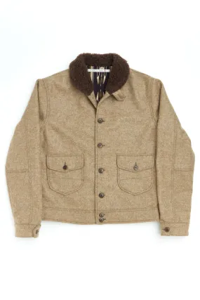 Scarti Lab Cossack Jacket 707F-SE430 Melton Wool Sand