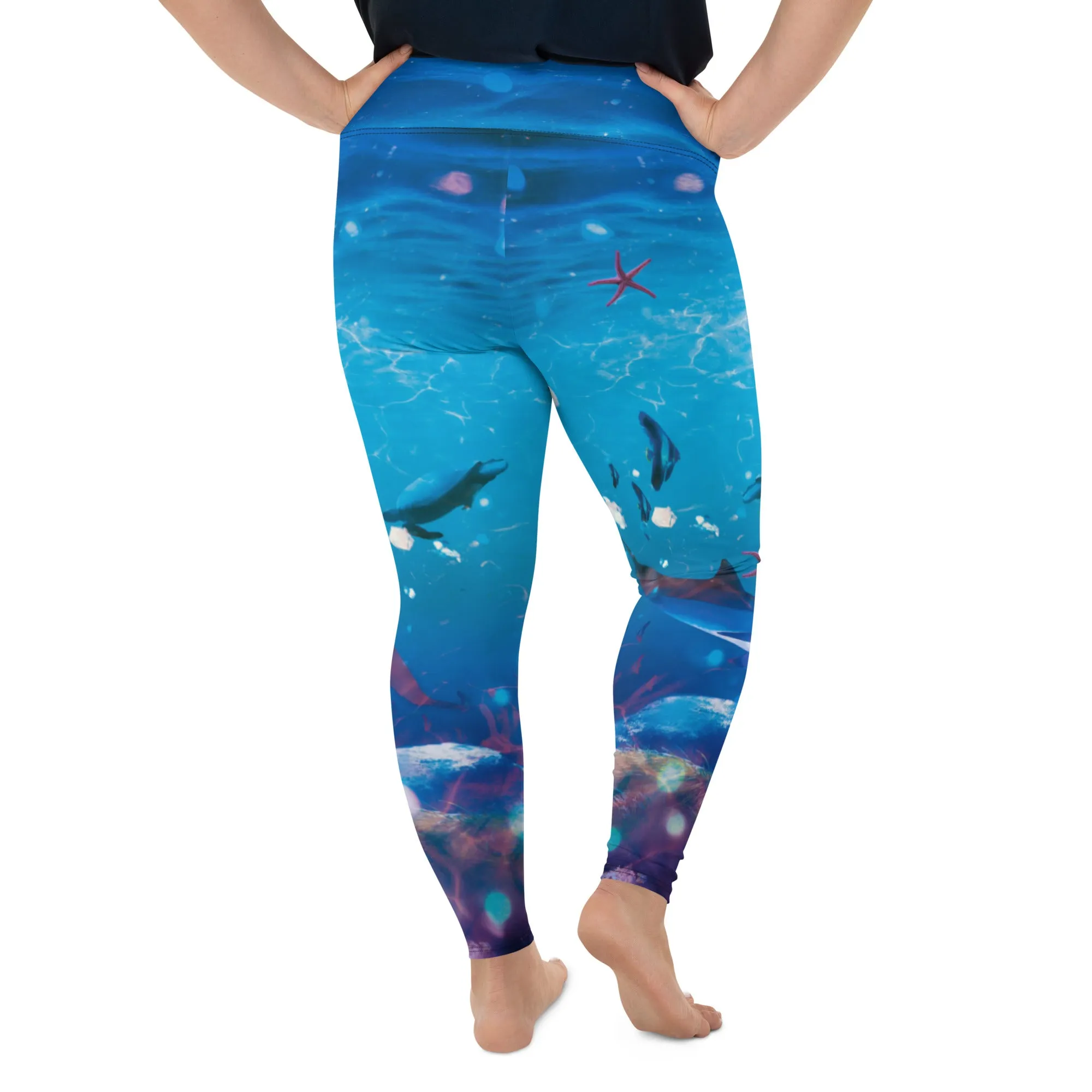 Sea World Plus Size Leggings