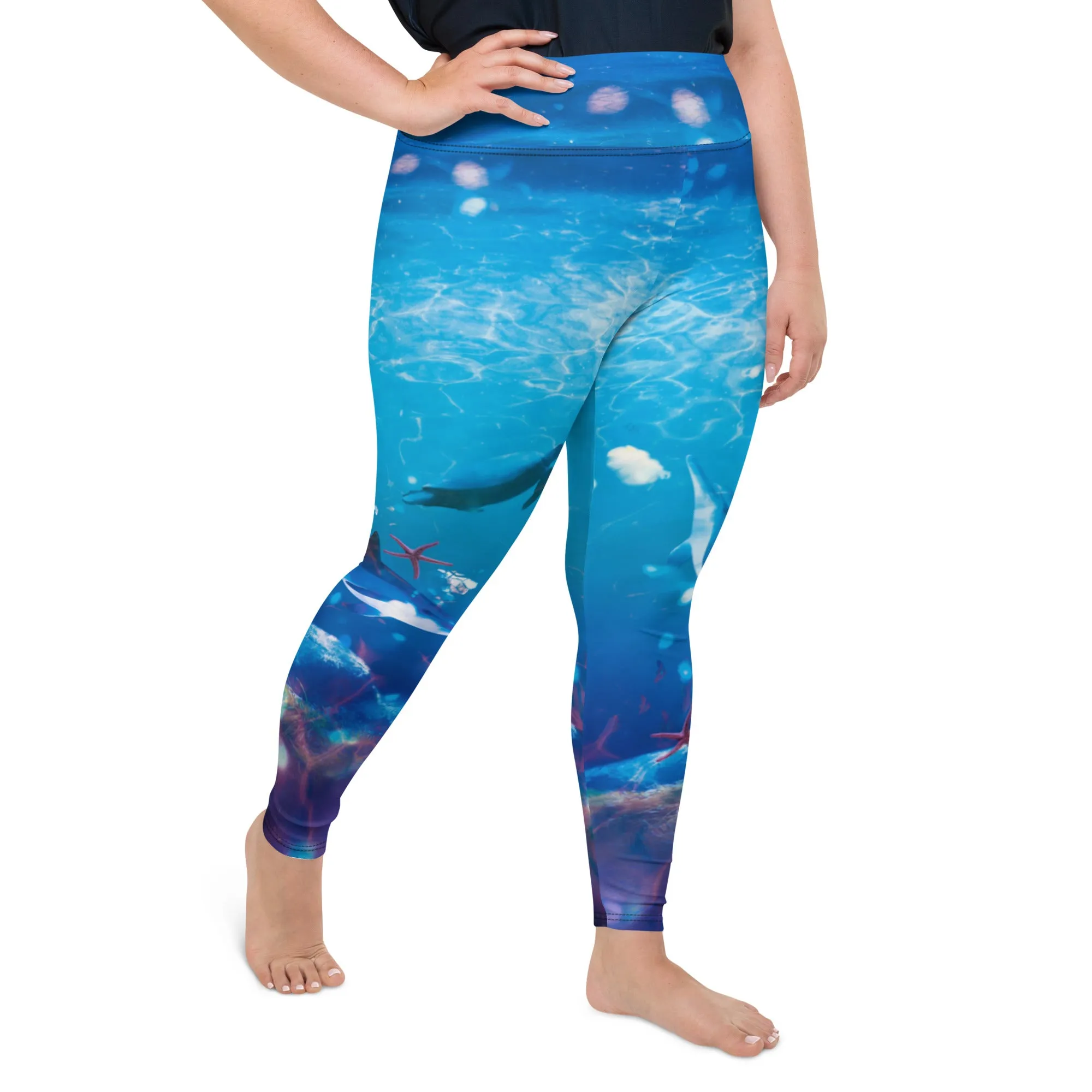 Sea World Plus Size Leggings