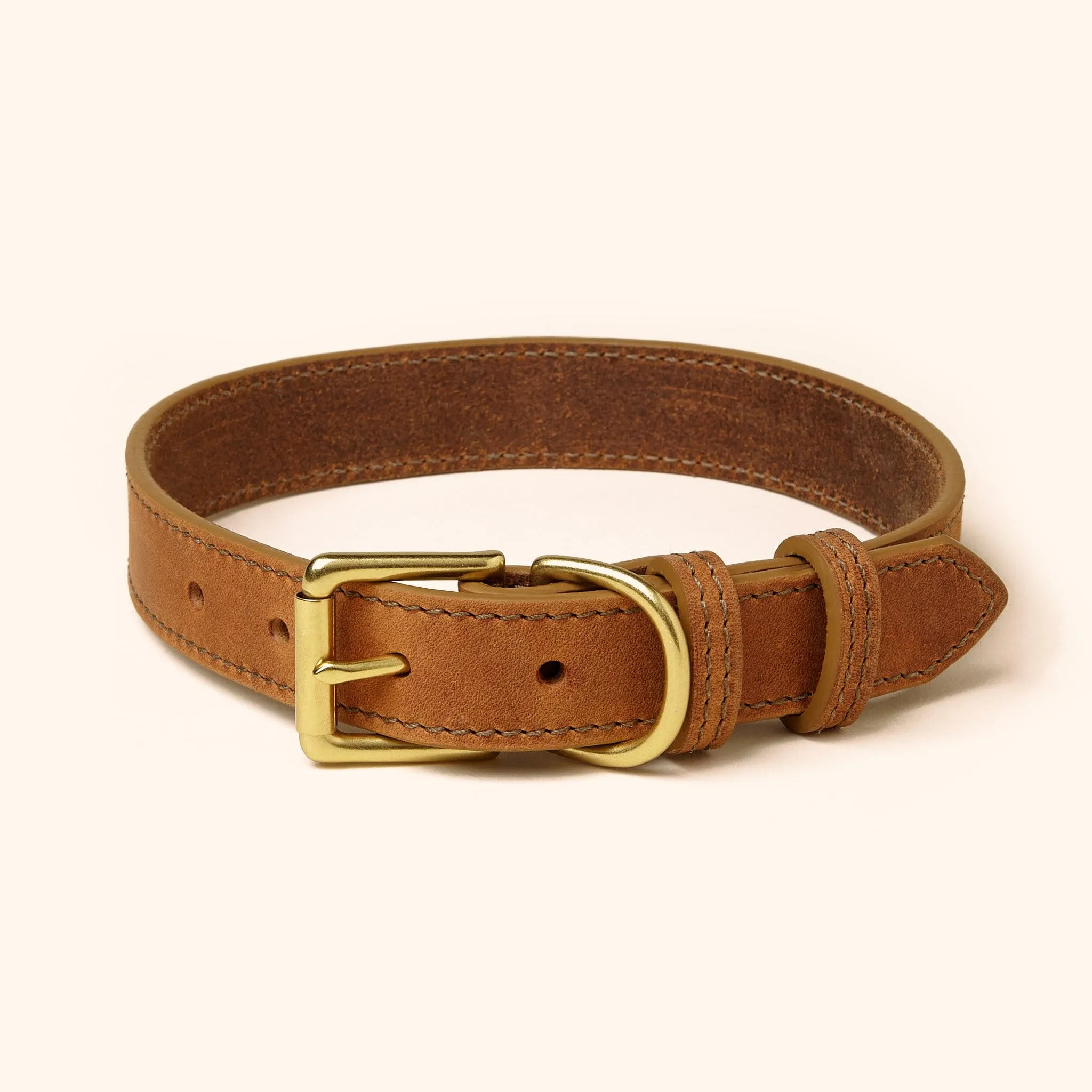 Signature Leather Dog Collar