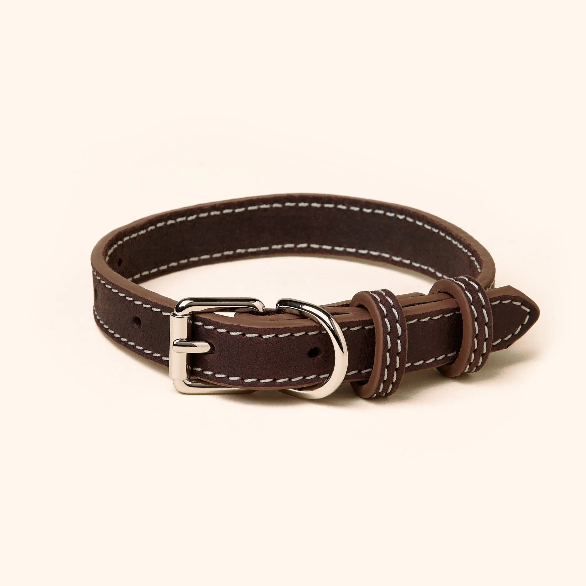 Signature Leather Dog Collar
