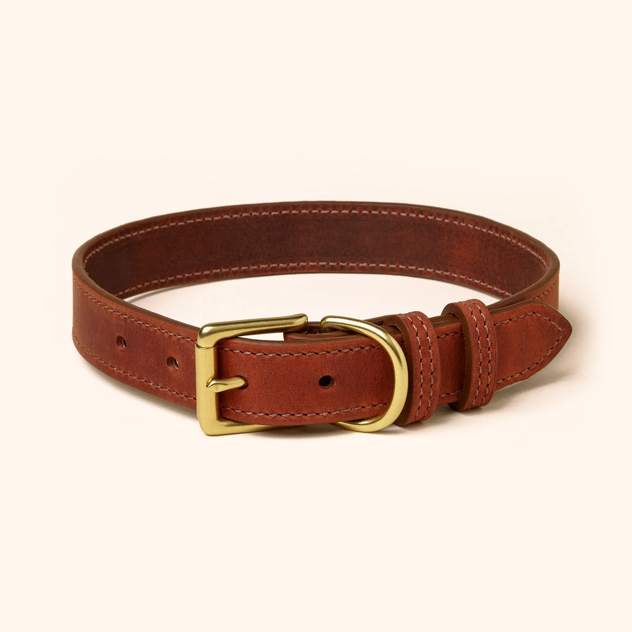 Signature Leather Dog Collar