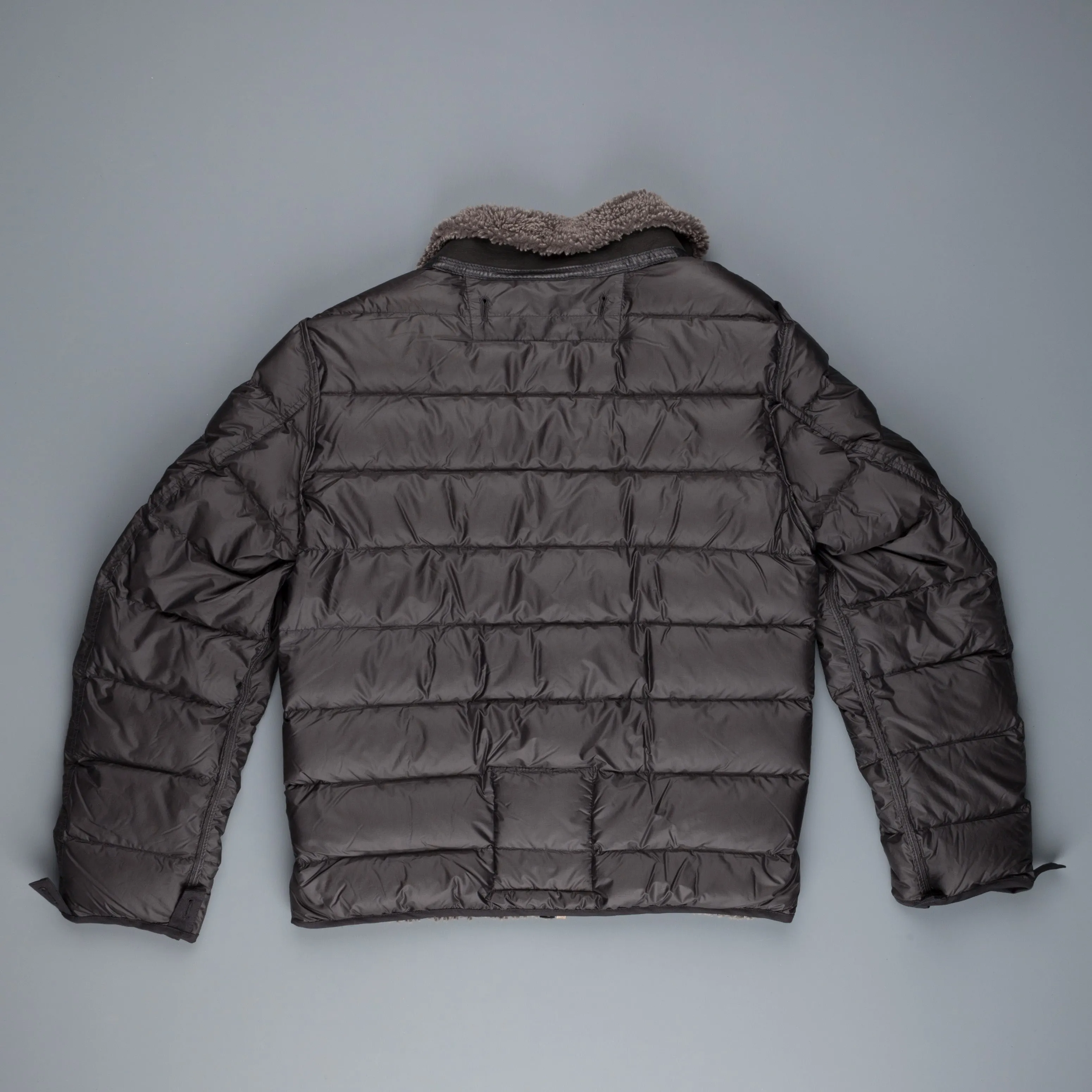 Ten C Shearling Liner Grigio Fuliggine