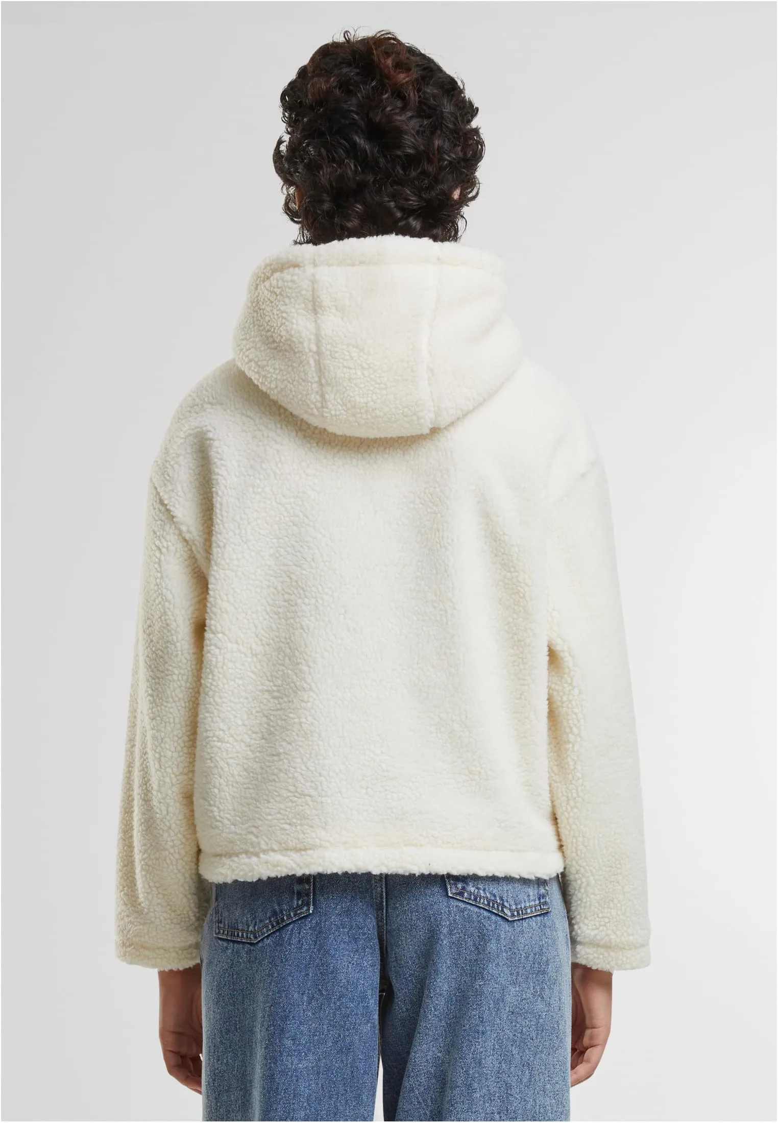 UC Short Hooded Sherpa Jacket