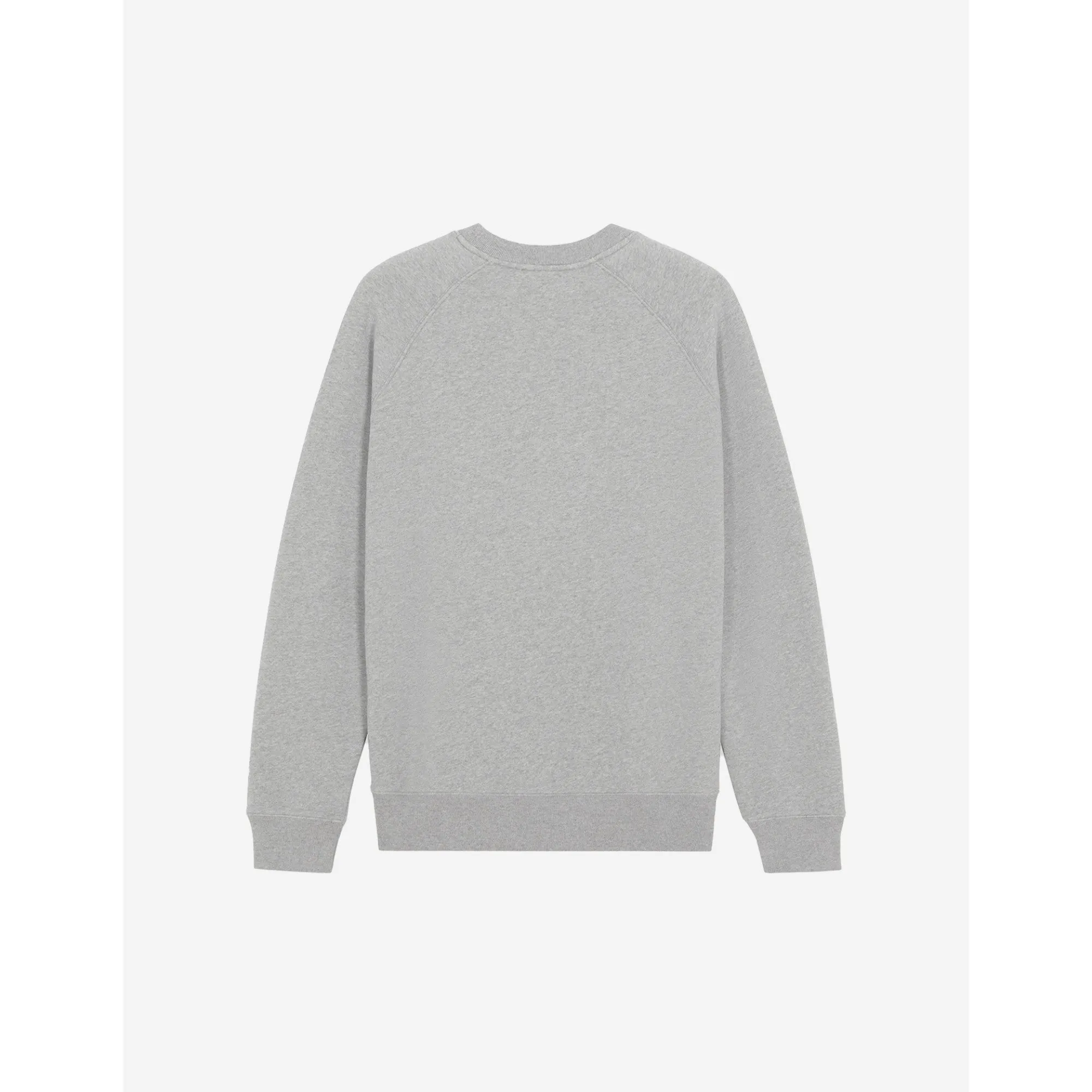 Unisex Chillax Fox Patch Classic Sweatshirt - Grey Melange
