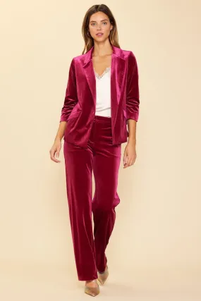 Velvet Blazer