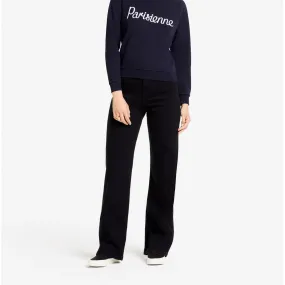 Women Parisienne Vintage Sweatshirt - Navy