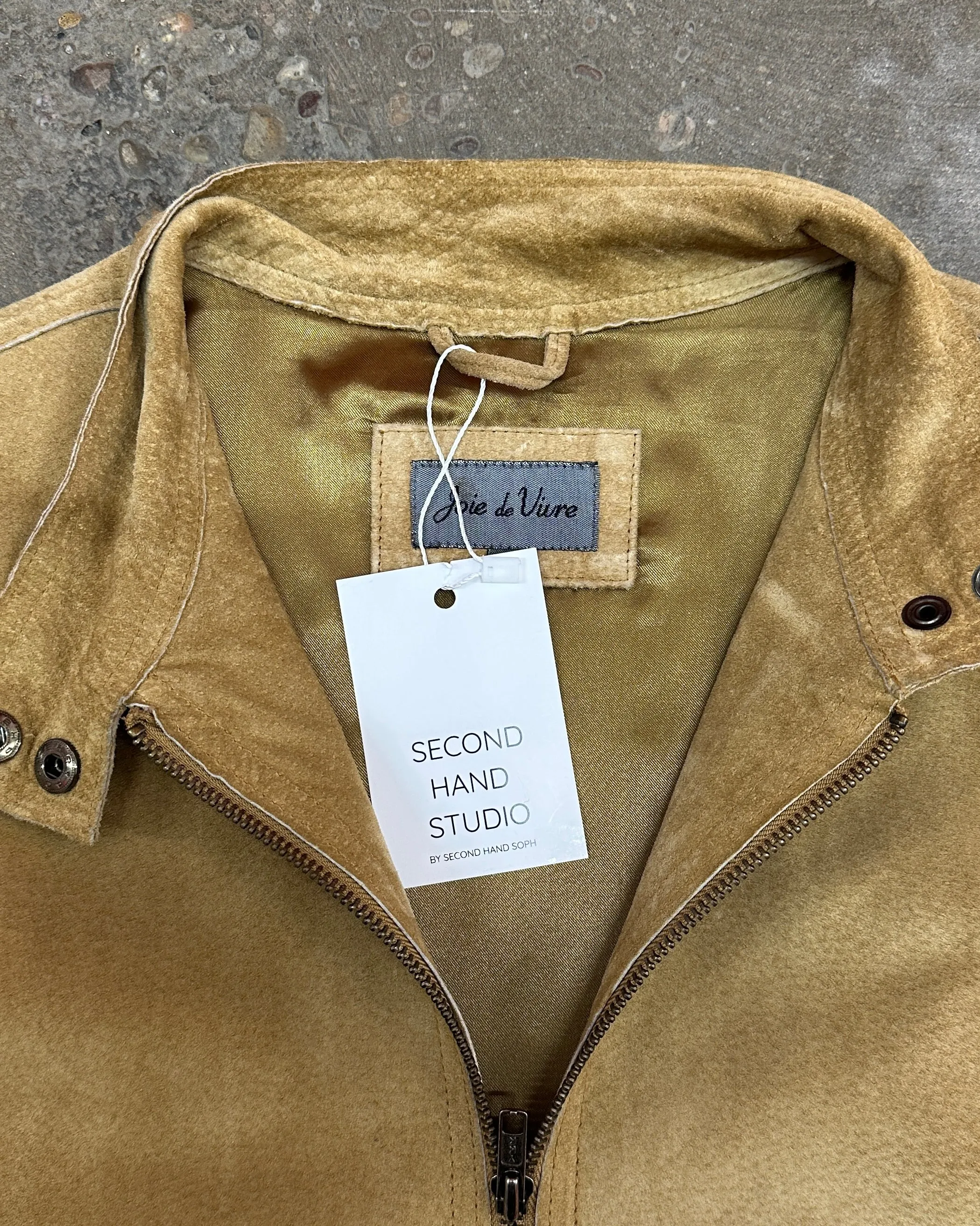 Y2K Vintage Biker Style Suede Jacket - 12