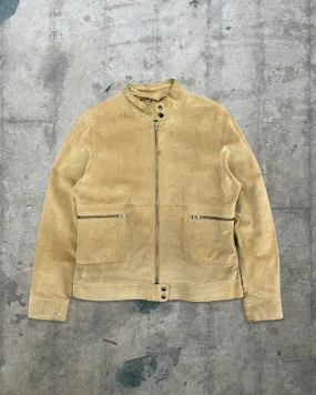 Y2K Vintage Biker Style Suede Jacket - 12